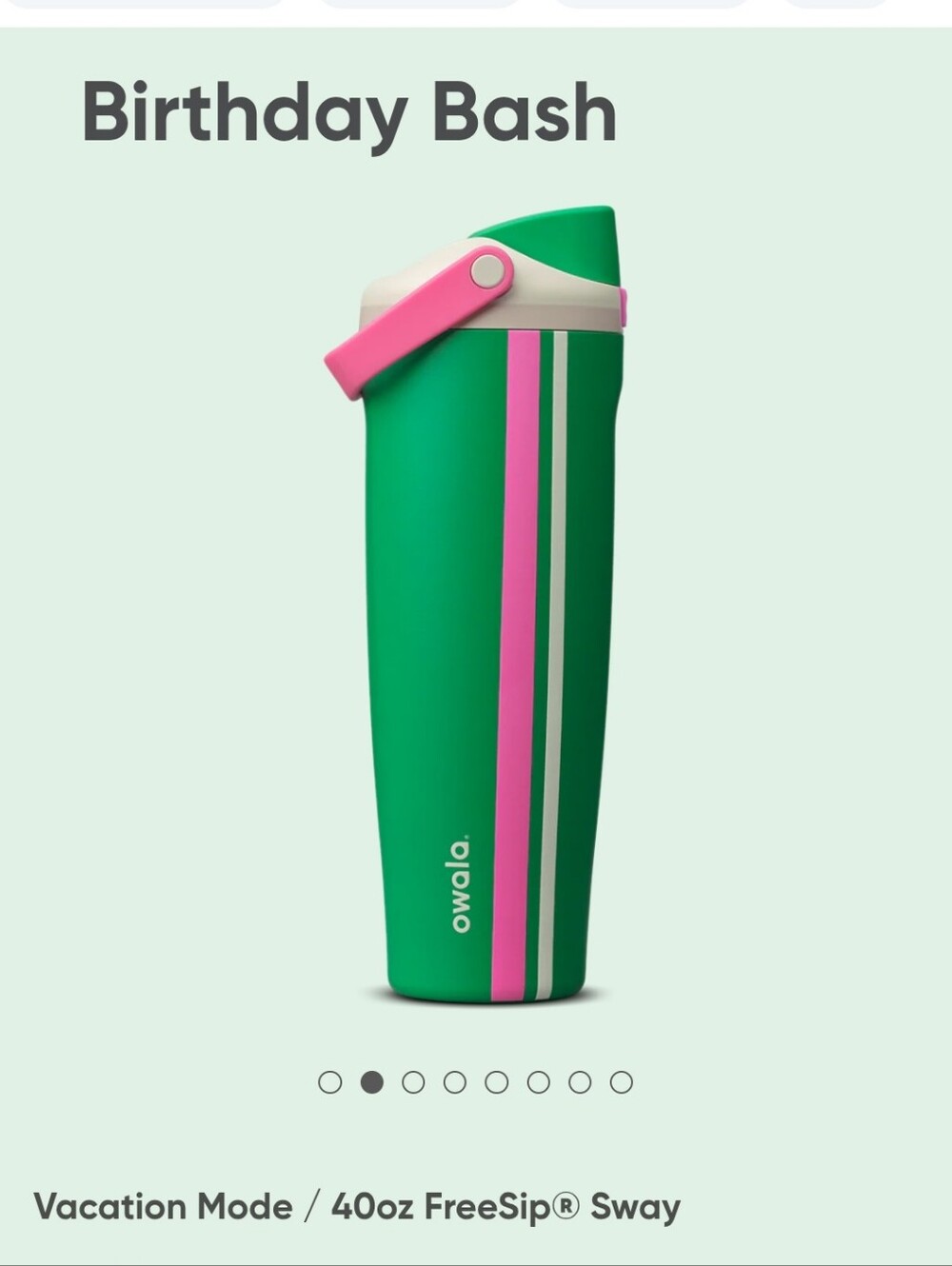 NEW Limited Edition Owala In Vacation Mode